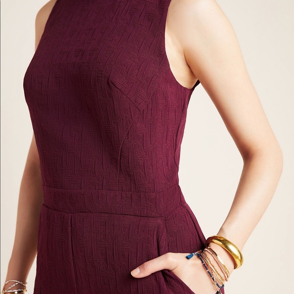 Eva Franco Anthropologie Charley MockNeck jumpsuit - Picture 5 of 10